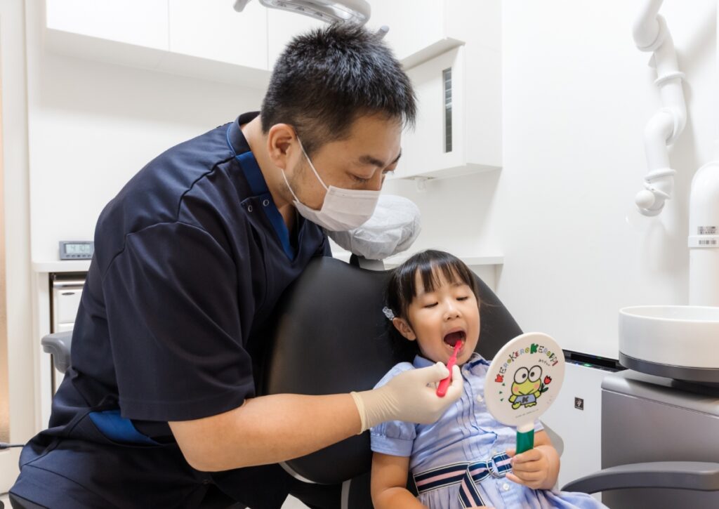 お子さまに歯科医院が楽しい場所と思っていただけるように