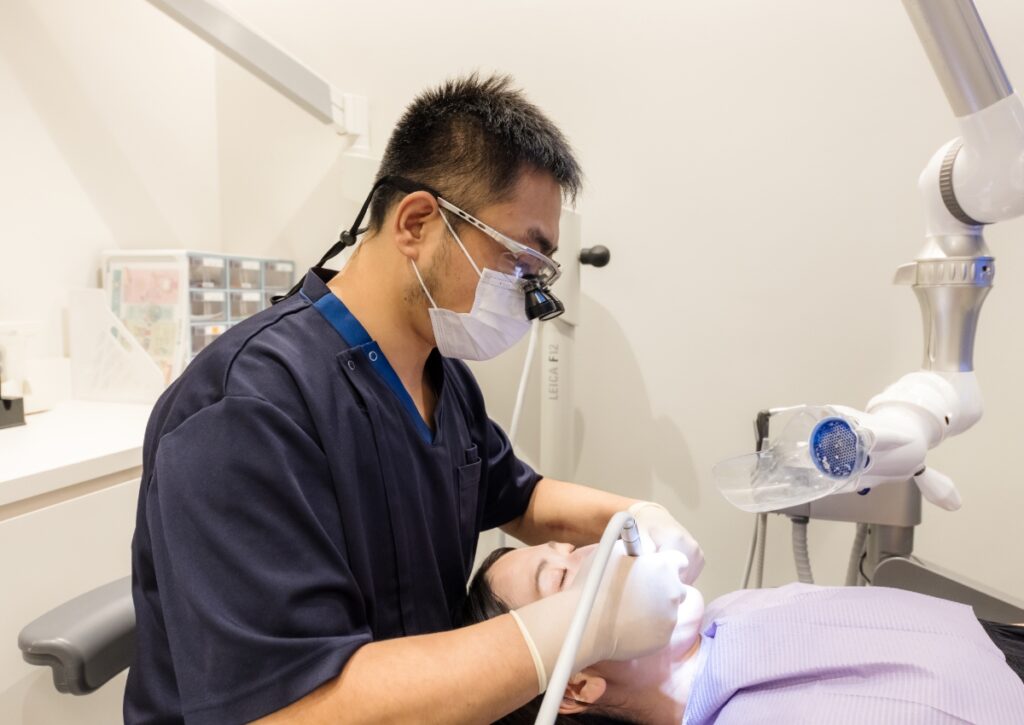 日本外傷歯学会認定医による治療
